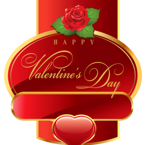 Happy Valentines Day transparent PNG