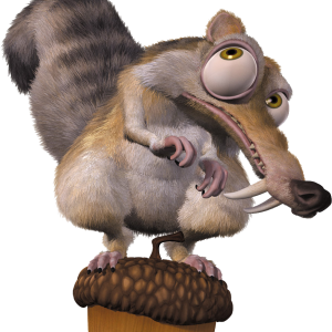 Ice Age squirrel PNG