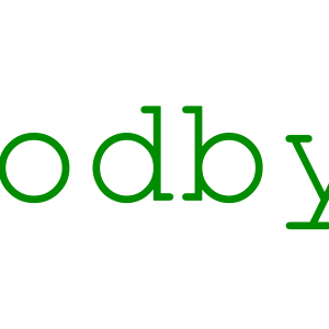 Goodbye PNG transparent