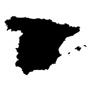 Spain map PNG