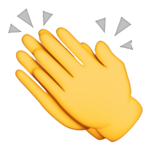 Clapping hands PNG