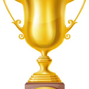 Award trophy cup