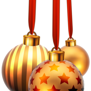 Christmas balls baubles