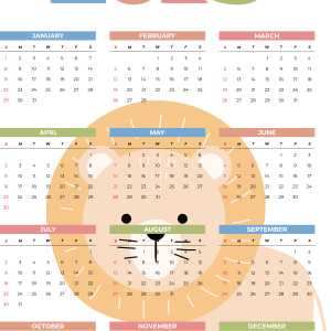 Calendar 2023 PNG