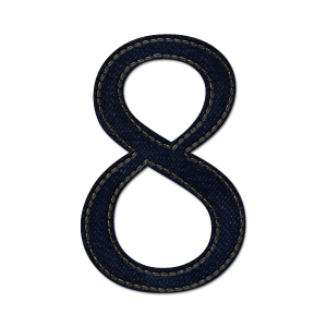 number 8 PNG