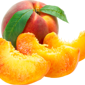 sliced peaches PNG image