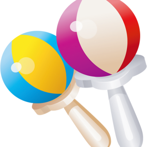 Baby rattle PNG