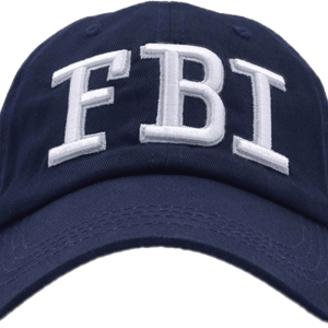 FBI cap hat PNG