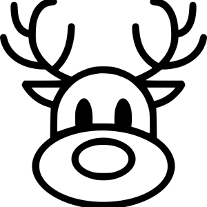 Santa Claus's reindeer PNG