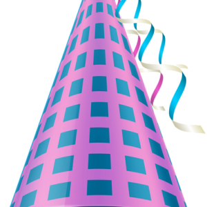 Party birthday hat PNG