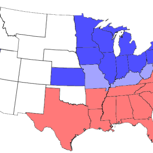 USA map PNG