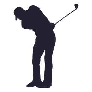 Golf player PNG