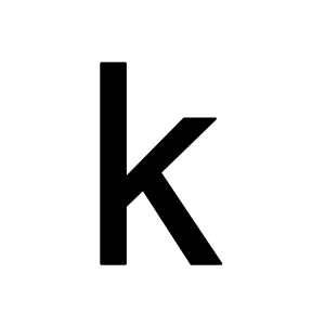 Letter K PNG