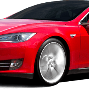 Tesla car PNG