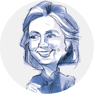 Hillary Clinton PNG