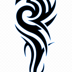 Black tattoo PNG