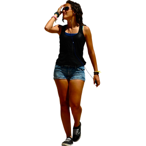 Woman girl PNG image