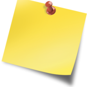 Sticky note PNG