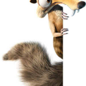 Ice Age squirrel PNG