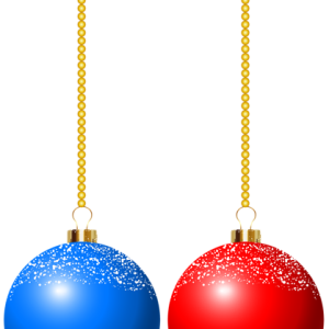 Christmas balls baubles