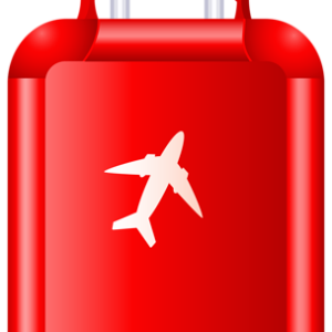 Baggage, trolley bag PNG