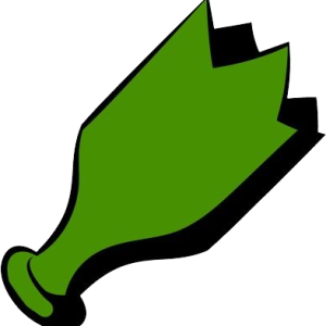 Broken bottle PNG