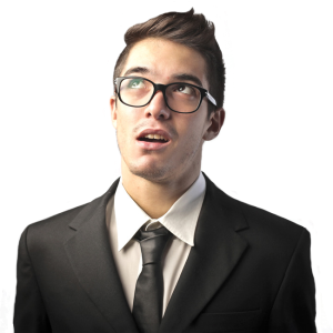 Thinking man PNG