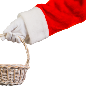 Santa Claus hand PNG
