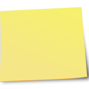 Sticky note PNG