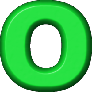 Letter O PNG