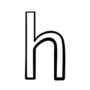 Letter H PNG