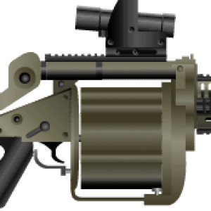 Grenade launcher PNG