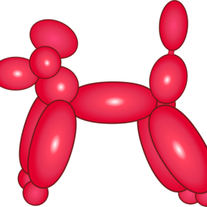 Balloon dog PNG
