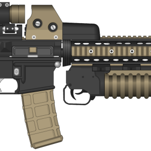 Assault rifle PNG