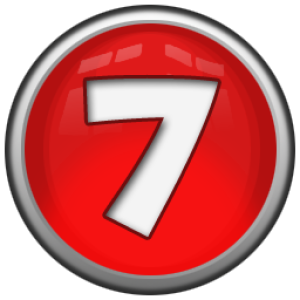 number 7 PNG