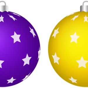 Christmas balls baubles