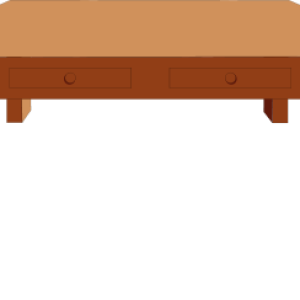 Wooden Table PNG image