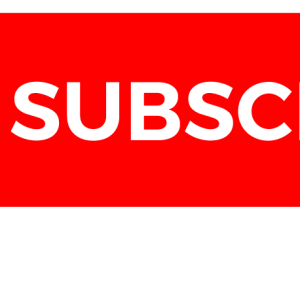 Subscribe button PNG