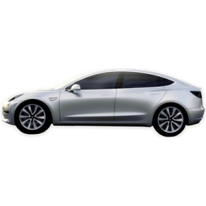 Tesla car PNG
