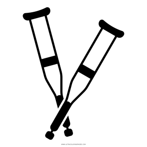 Crutches PNG