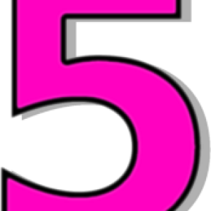 Number 5 PNG