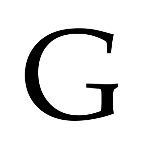 letter G PNG