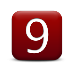 Number 9 PNG