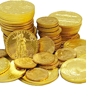 Gold coins PNG image