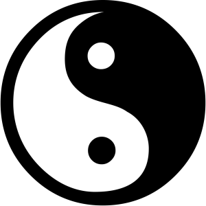 Yin and yang PNG