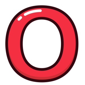 Letter O PNG