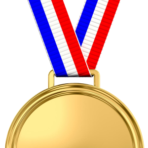 Gold medal PNG