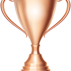 Award trophy cup