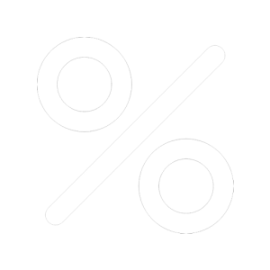 white percent % PNG