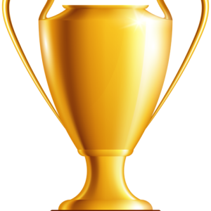 Award trophy cup